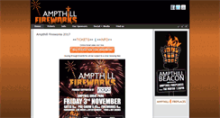 Desktop Screenshot of ampthillfireworks.co.uk